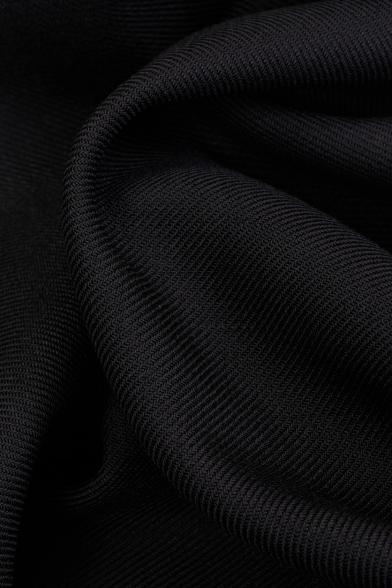 Polywool Kostüm Schwarz COUPON 130 cm