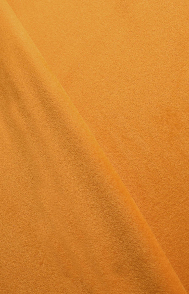 Abrigo de lana de alpaca miel KUPON 120cm