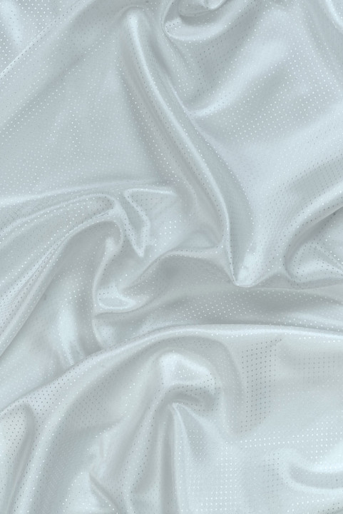 Polka dotted jacquard lining