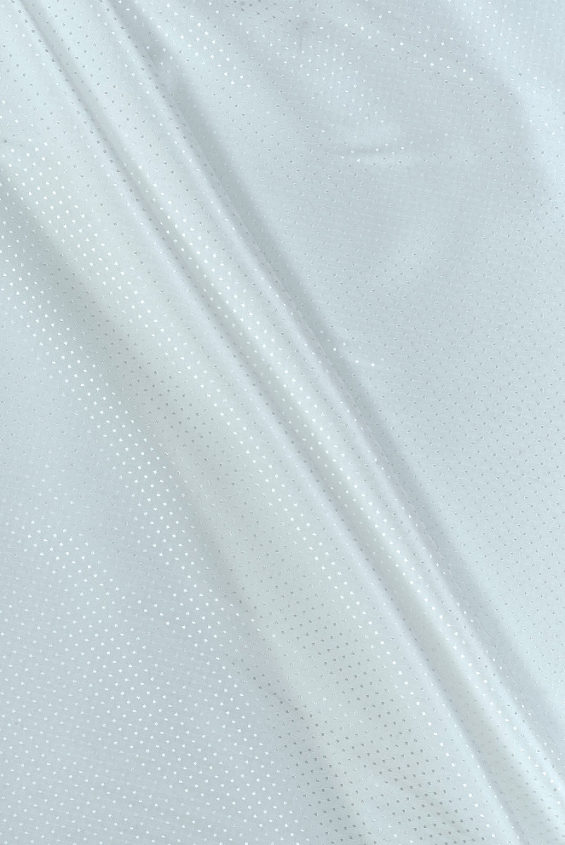 Polka dotted jacquard lining