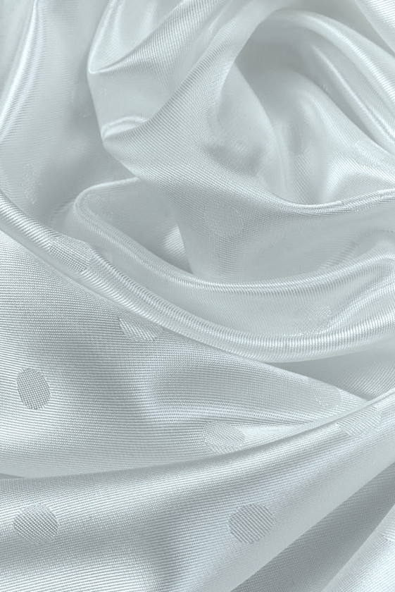 Pöttyös jacquard bélés