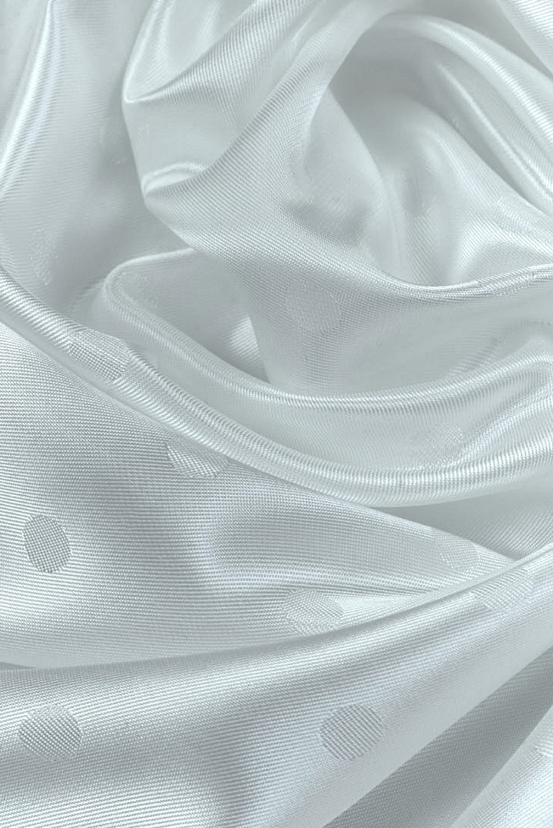 Pöttyös jacquard bélés