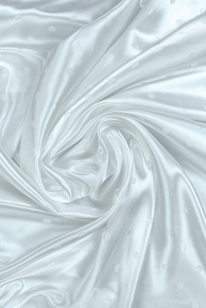 Pöttyös jacquard bélés