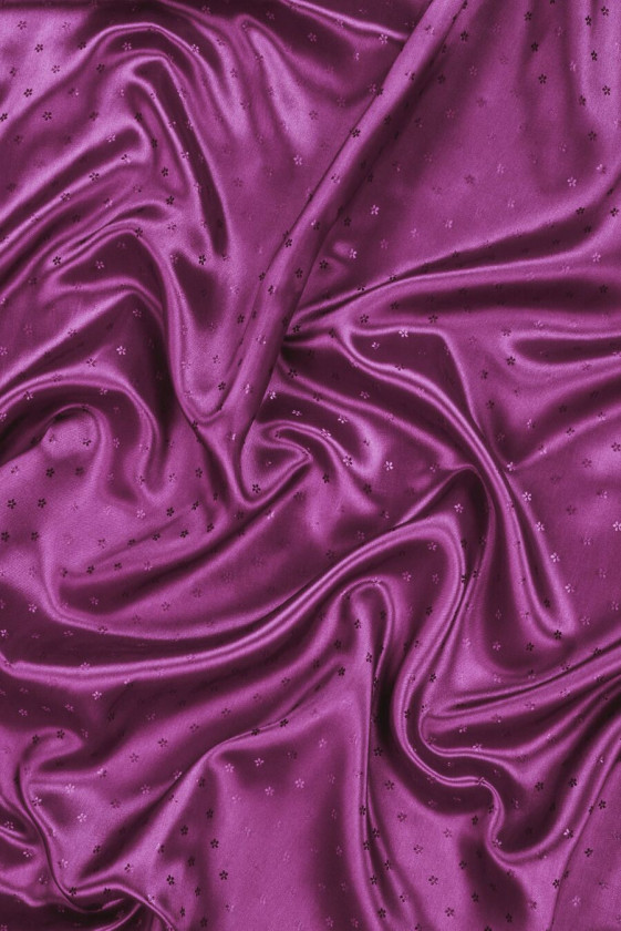 Jacquard bélés apró virágokkal