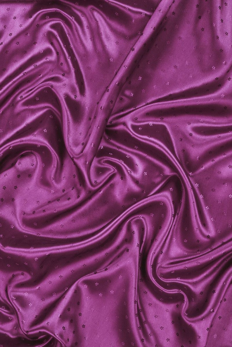 Jacquardfutter mit kleinen Blumen