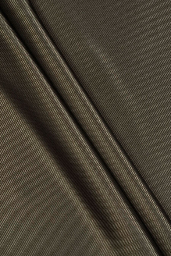 Delineación Jacquard bicolor oliva oscuro KUPON 140 cm
