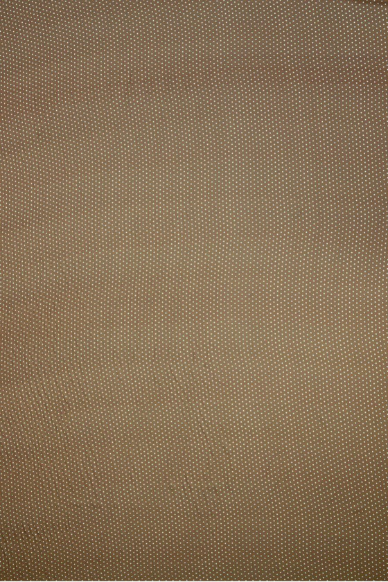 Camel viscose with small polka dots