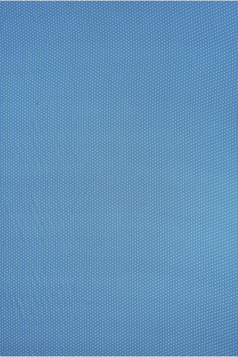 Denim viscose with small polka dots