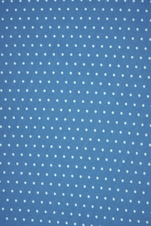 Denim viscose with small polka dots