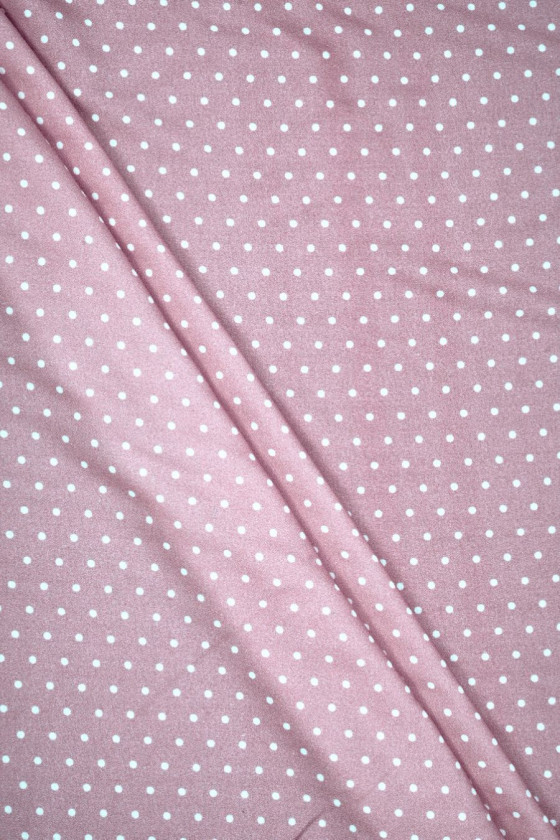 Lilac-pink viscose with...