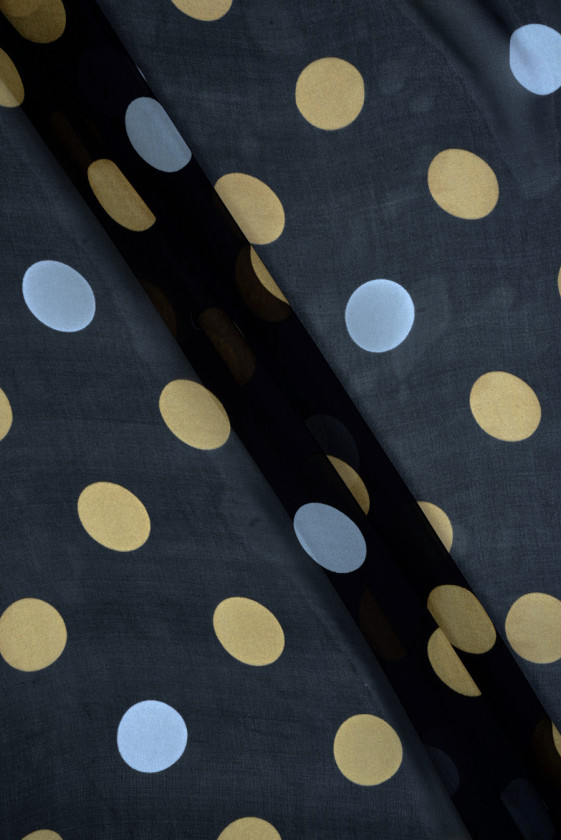 Muslin and viscose silk...