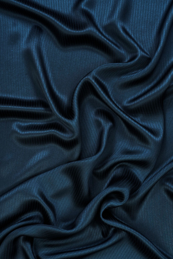 Tengeri selyem szatén jacquard csíkokkal