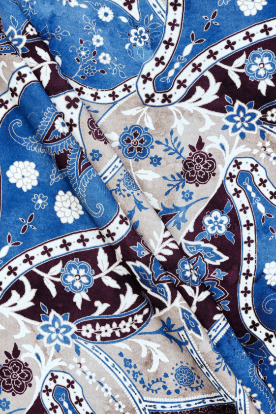 Viscose with oriental wool