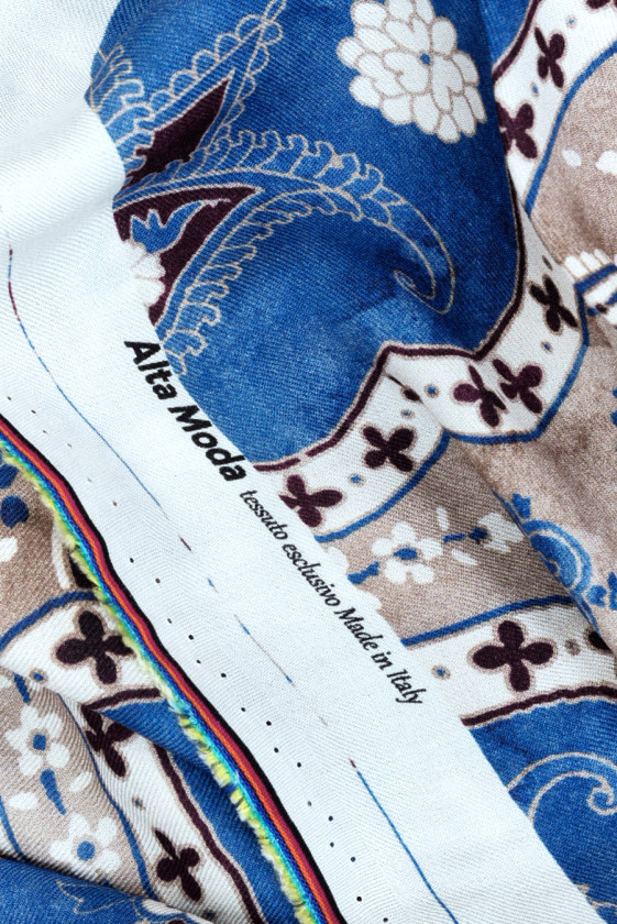 Viscose with oriental wool