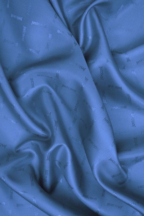 Jacquardfutter schwarz-blau