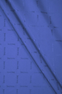 Jacquard lining black-blue