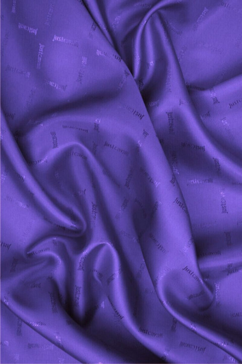 Jacquard lining black-blue