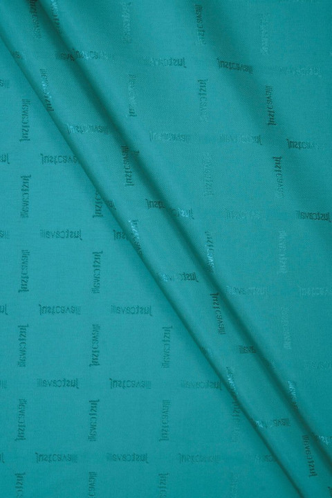Jacquard lining black-blue