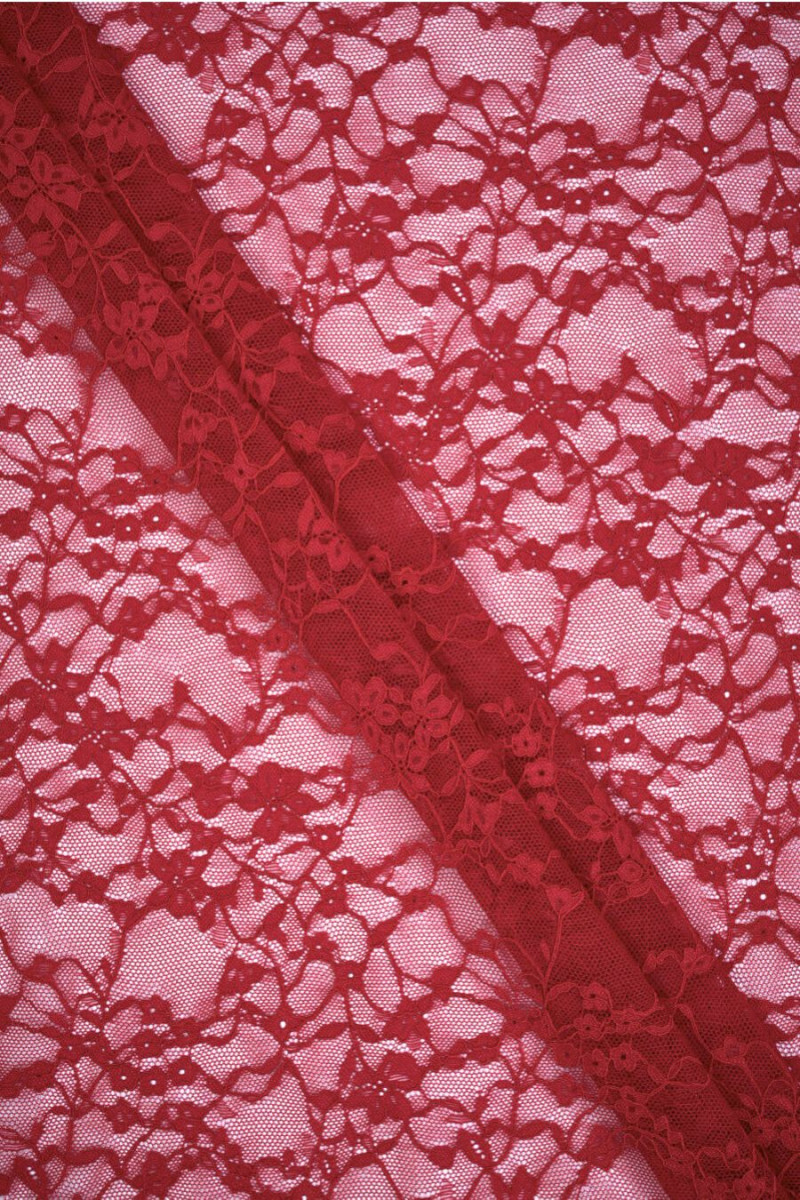 Elastische Spitze rot
