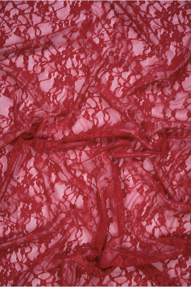 Elastische Spitze rot