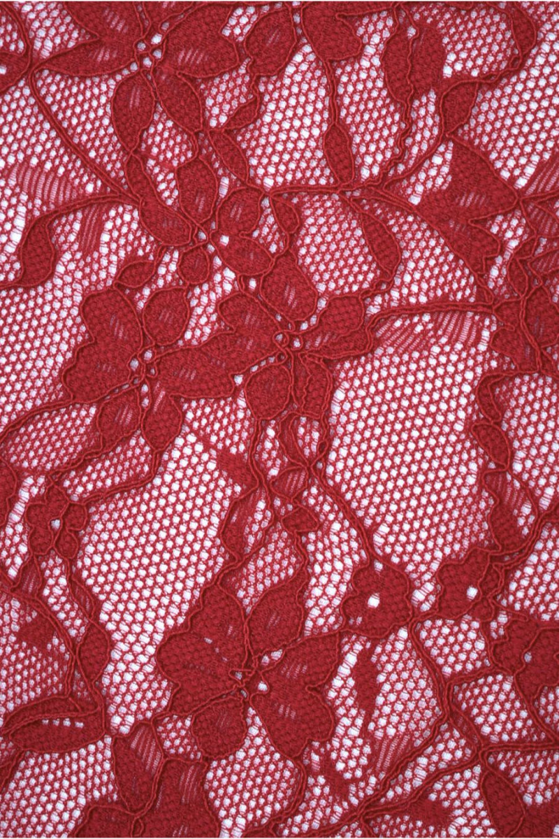 Elastische Spitze rot