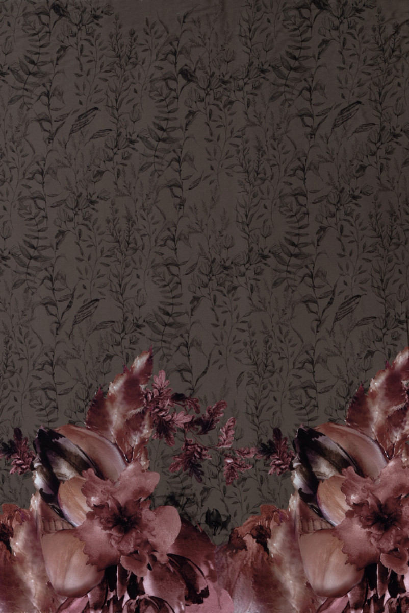 Viskose in der Herbstvegetation