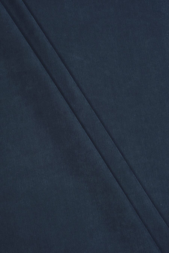 Cupro Cotton Navy Blue