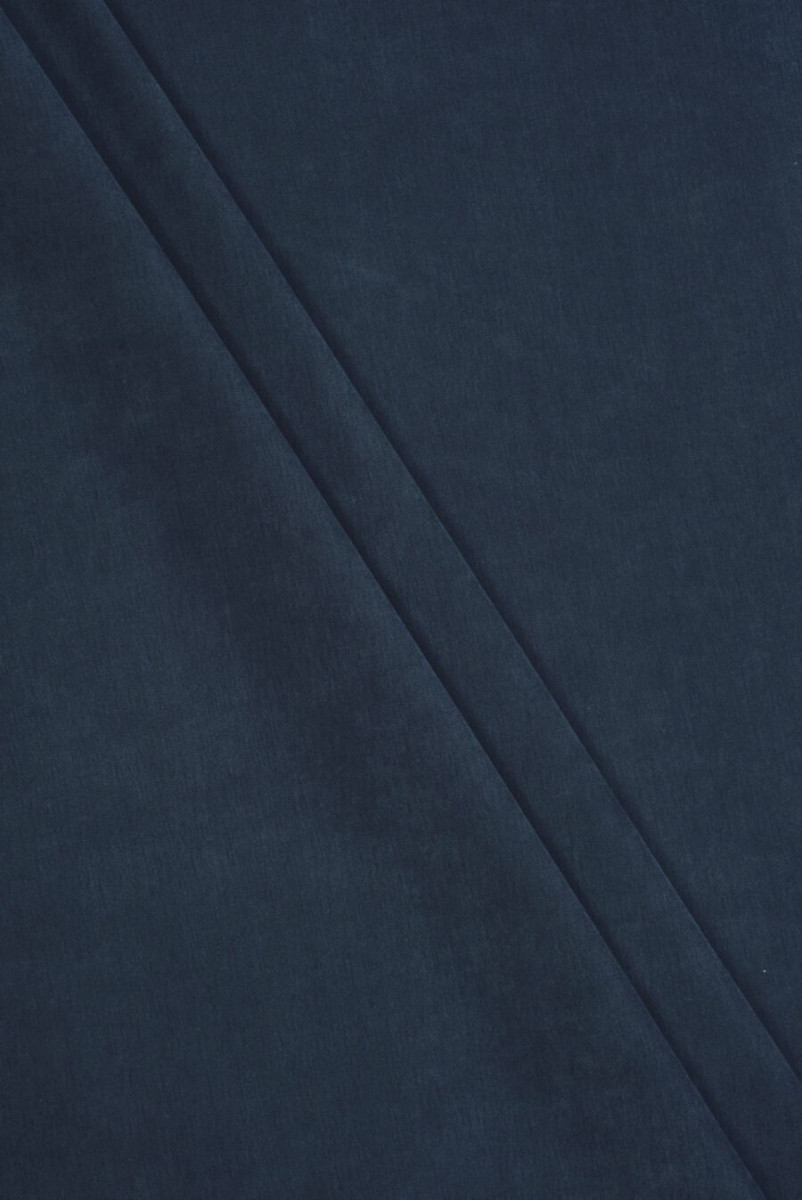 Cupro Cotton Navy Blue