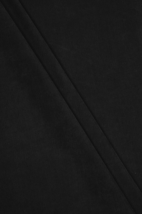 Cupro Baumwolle Schwarz