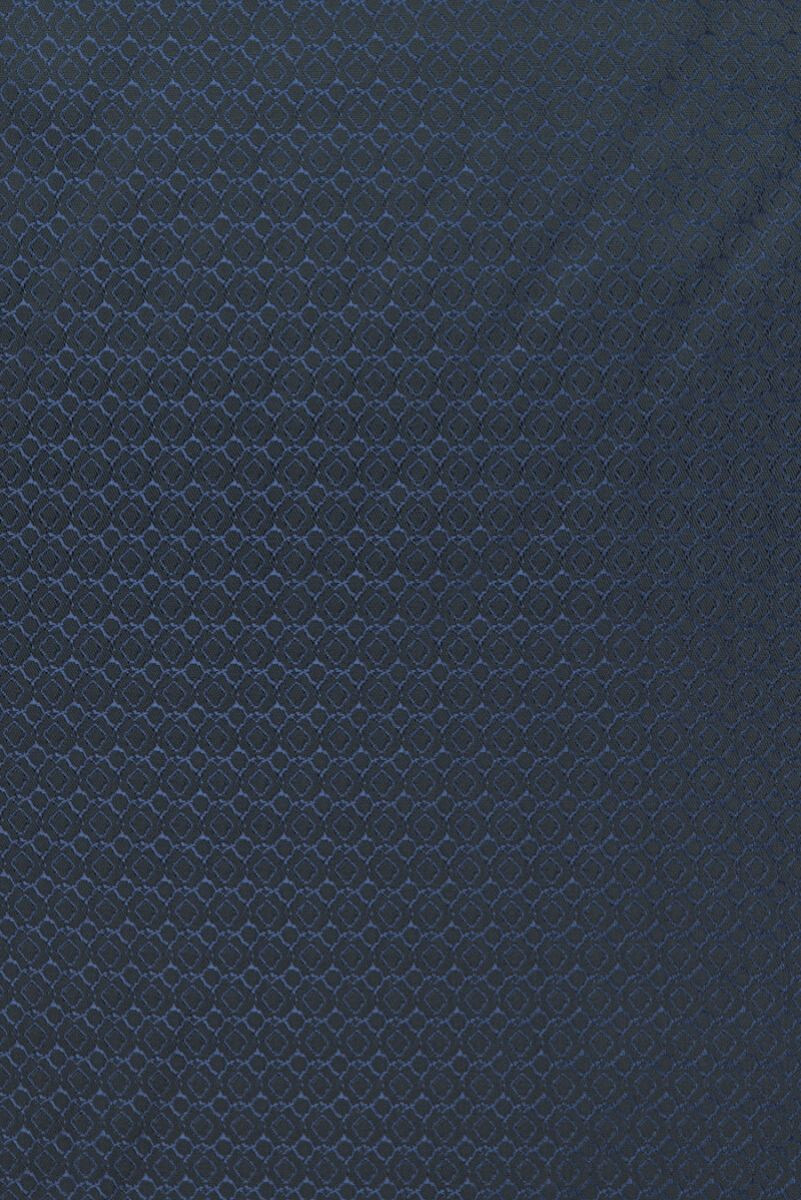 Jacquard lining, small diamonds, navy blue