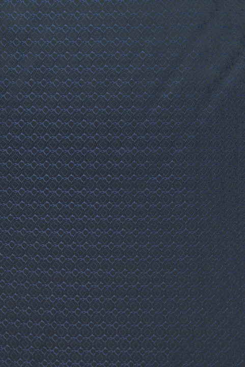 Jacquard lining, small diamonds, navy blue