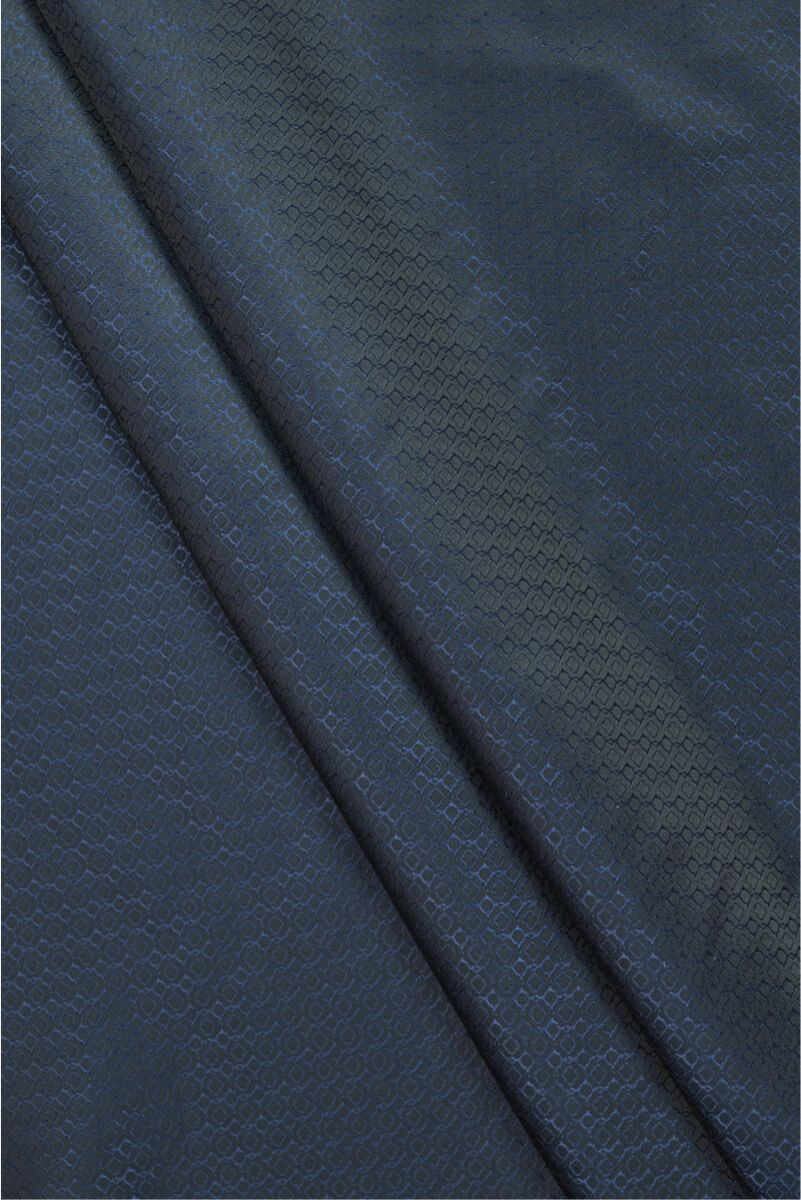 Jacquard-Futter, kleine Diamanten, marineblau
