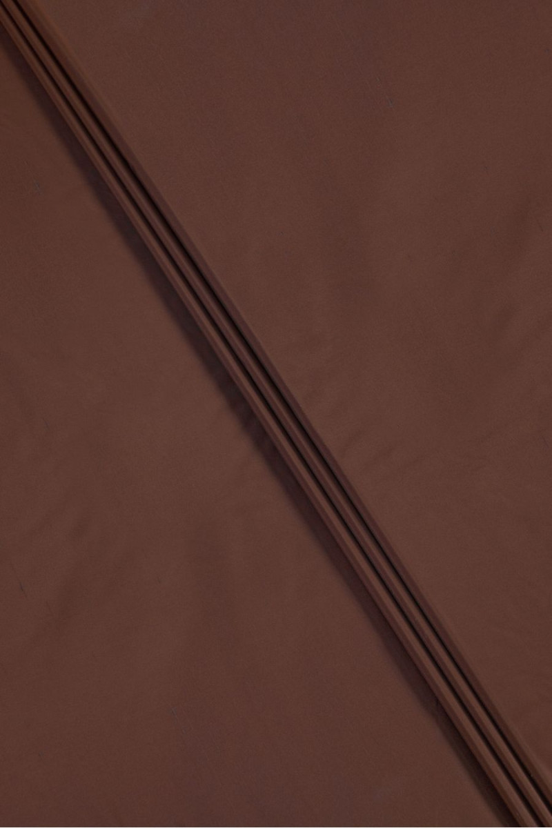 Taffeta taffeta silk brown with burgundy