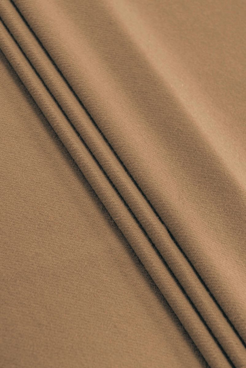 Camel coat wool