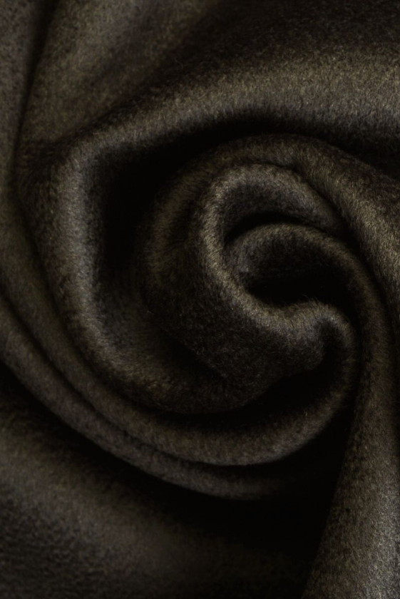 Coat wool with cashmere brown COUPON 70cm
