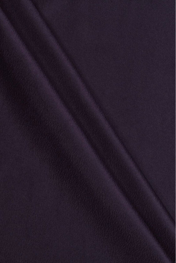 Coat wool dark plum purple