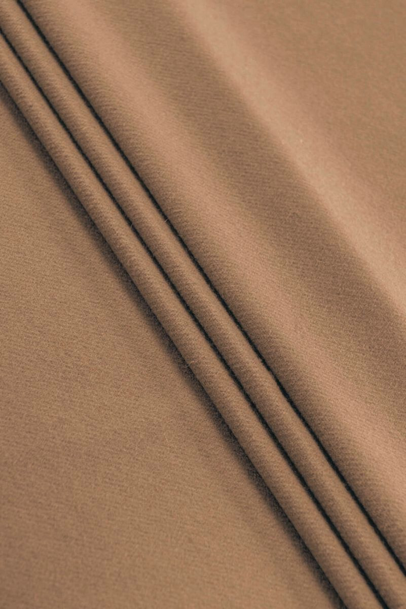 Camel coat wool