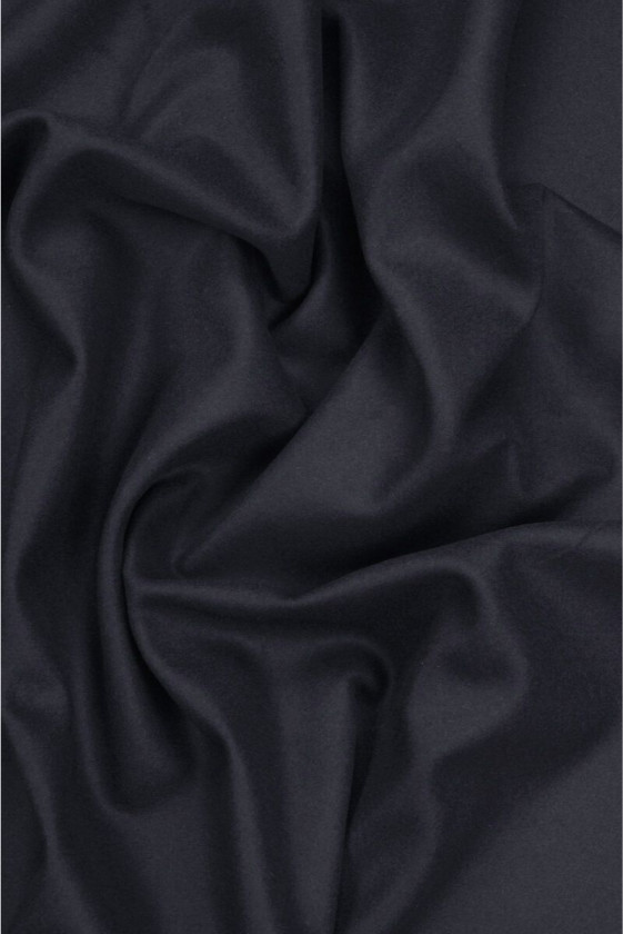 Mantel Wolle dunkelmarineblau