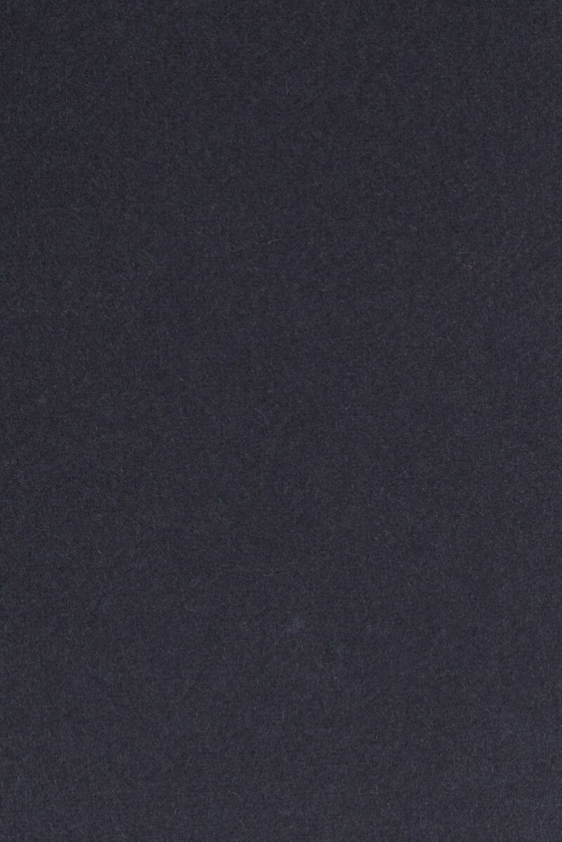 Mantel Wolle dunkelmarineblau