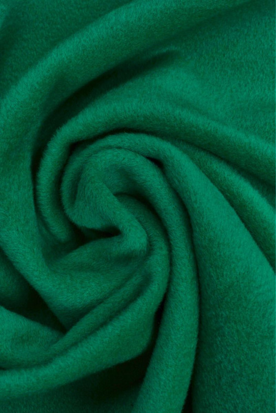 Coatwol met mohair groene COUPONS