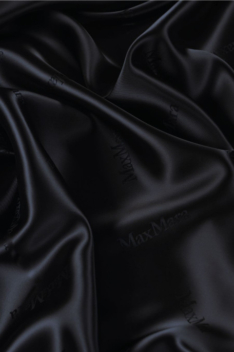 Black-blue jacquard lining