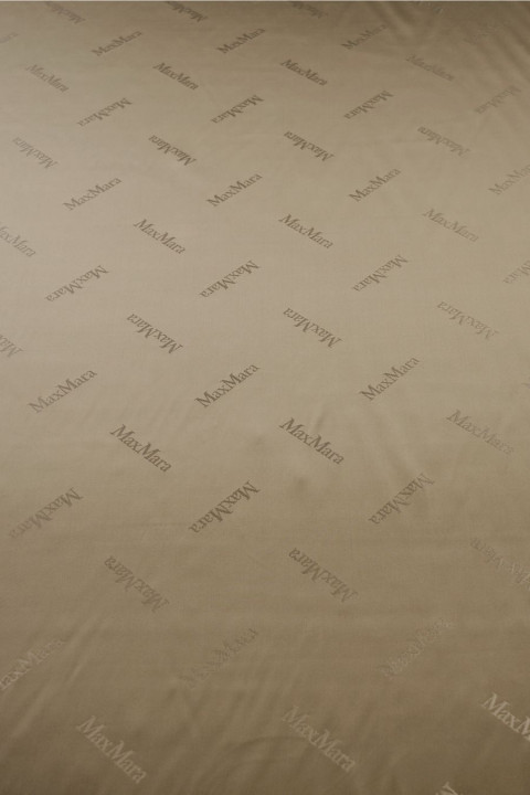 Black-blue jacquard lining