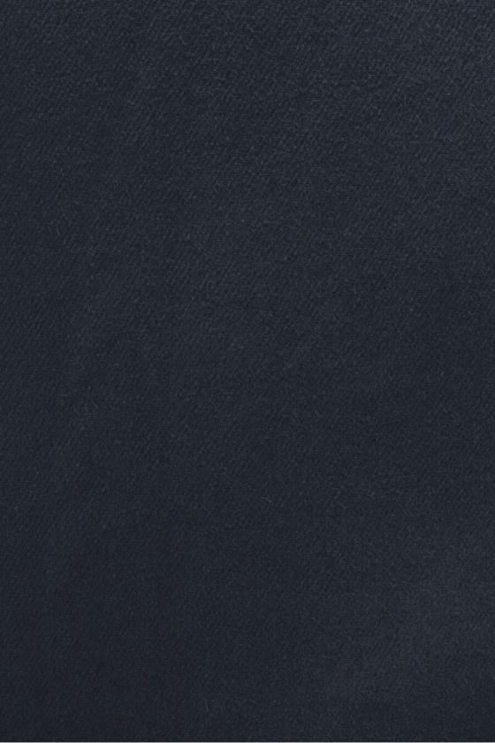 Mantel Wolle dunkelmarineblau
