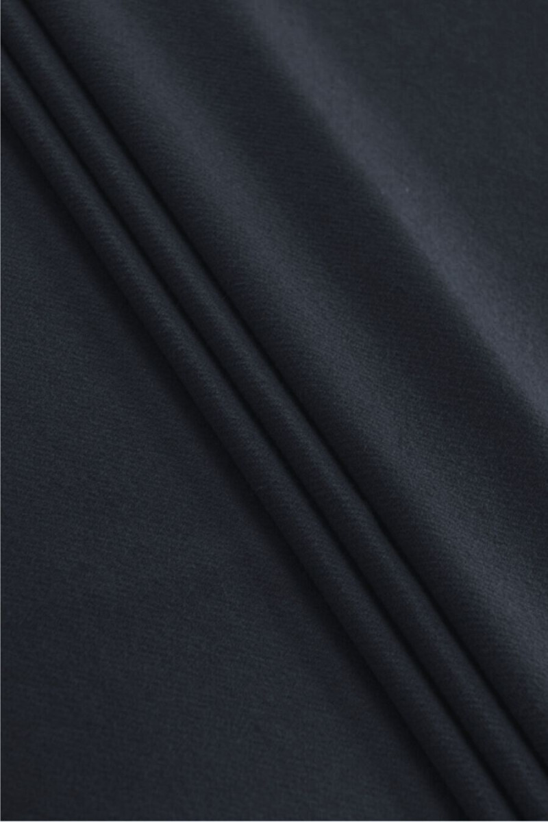 Coat wool dark navy blue
