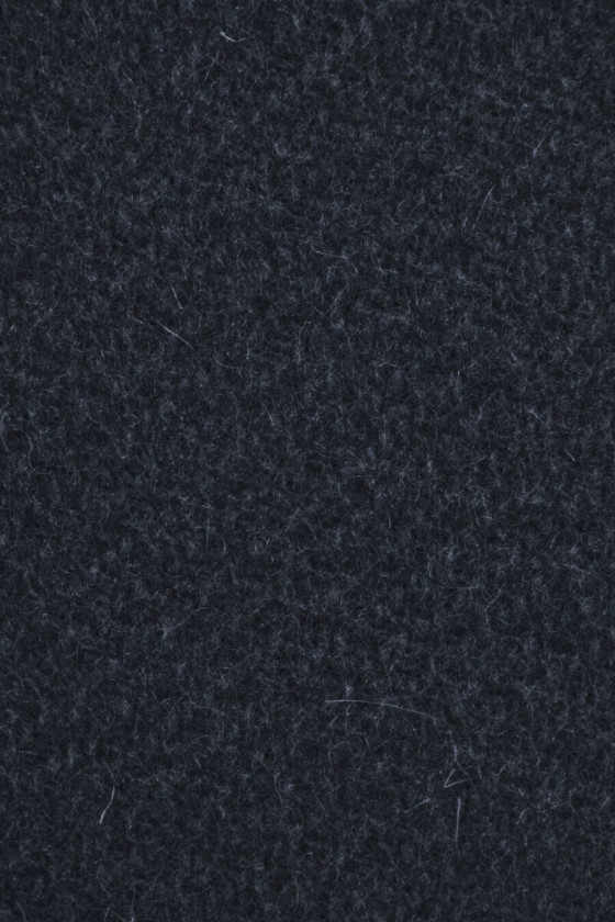 Coat wool dark navy blue