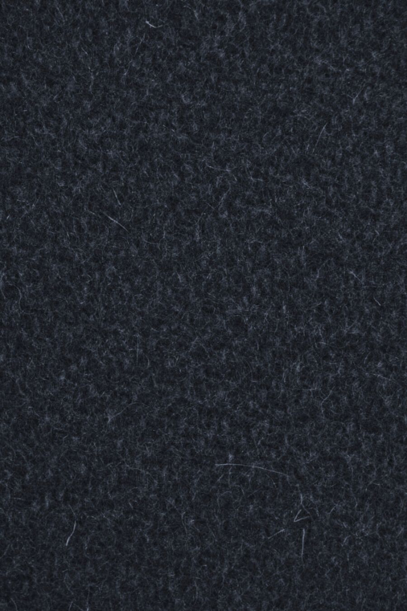 Mantel Wolle dunkelmarineblau