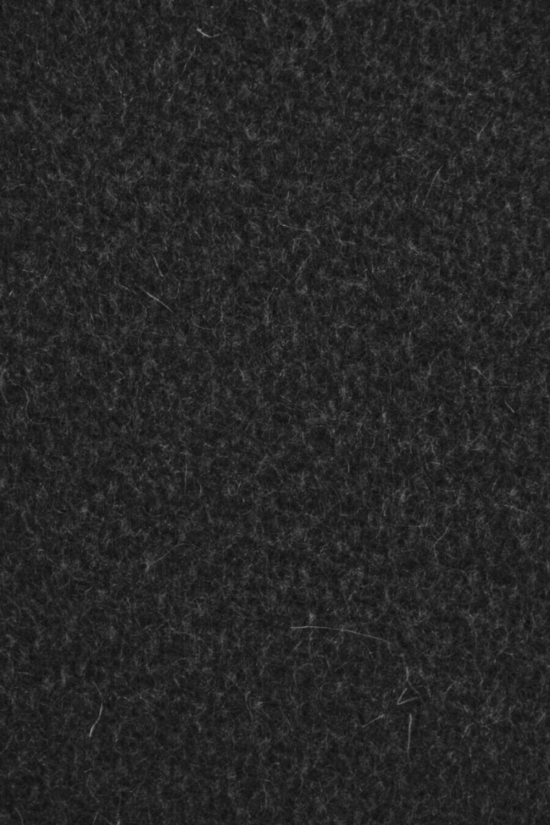 Black coat wool