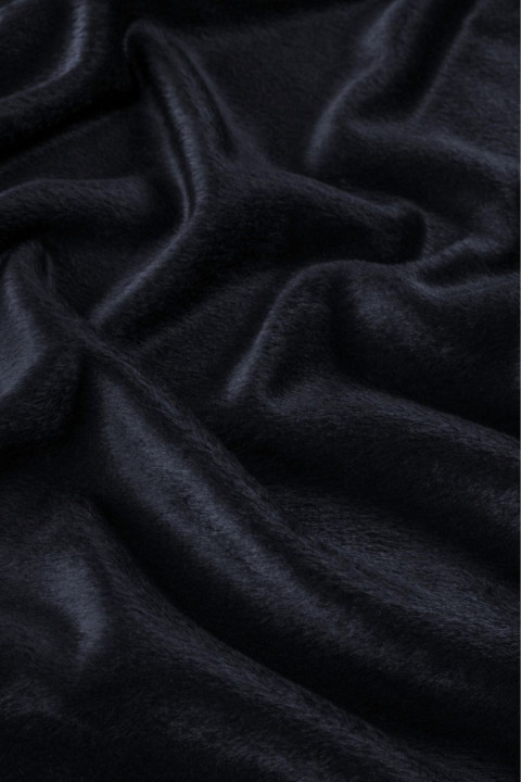 Alpaca rivestita blu navy molto scuro