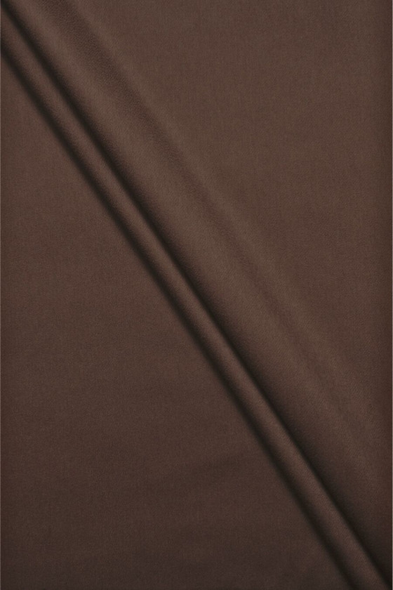 Coat wool with cashmere brown