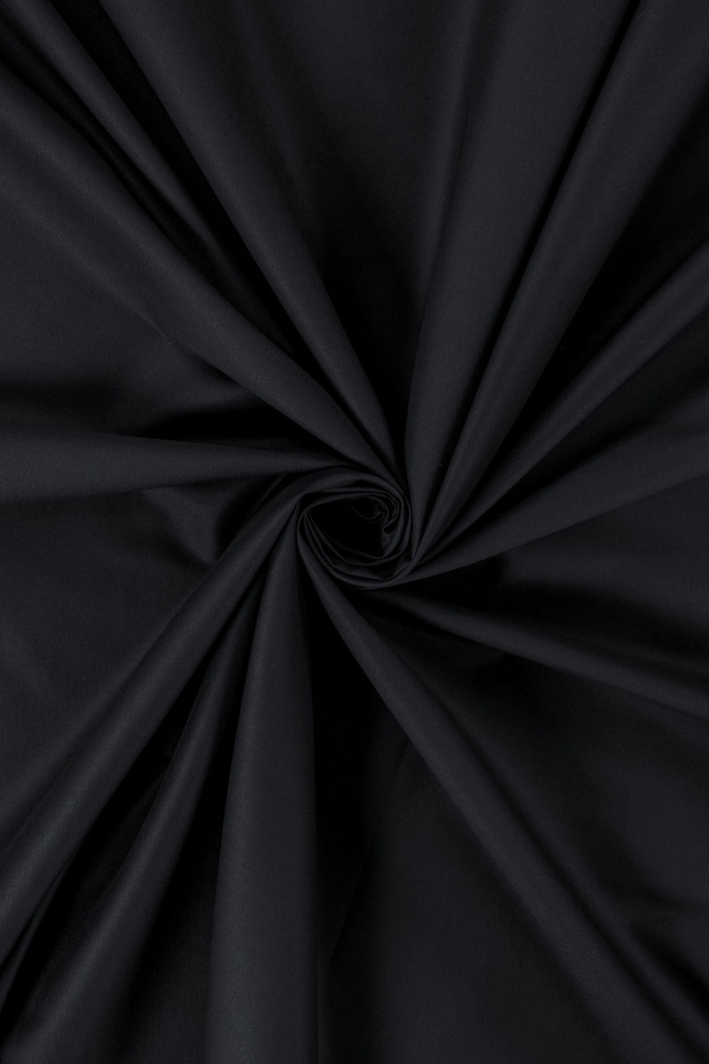 Schwarzer Polyester-Taft